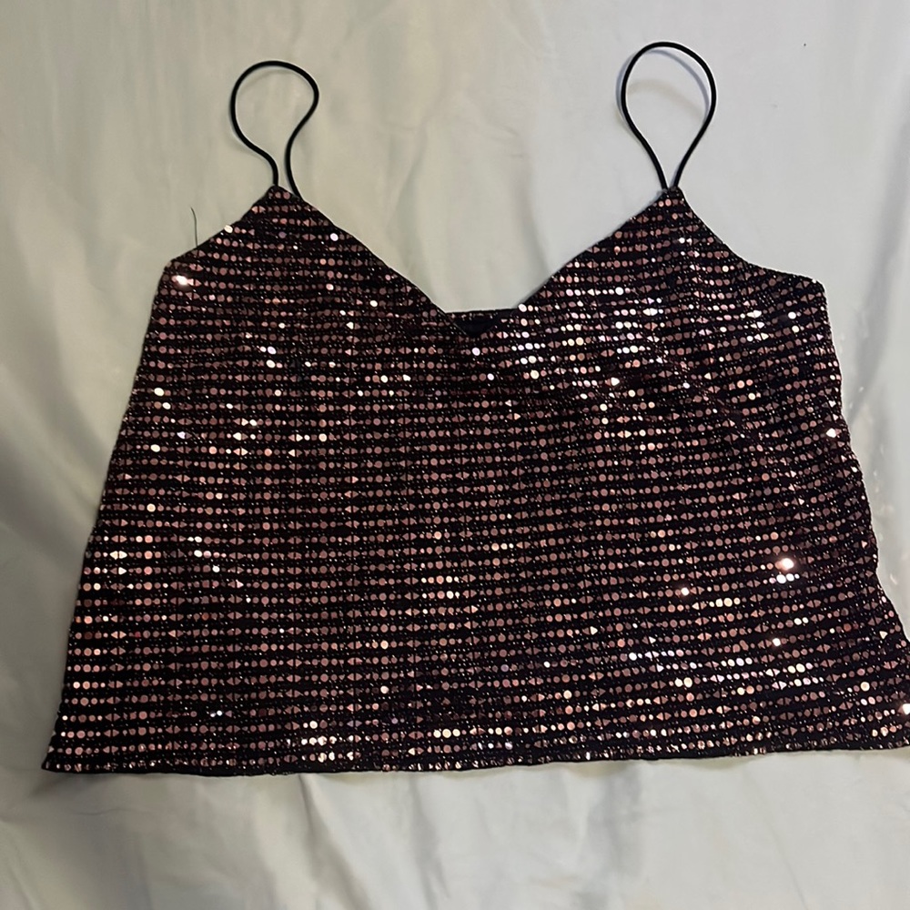 Cropped Strap Shirt